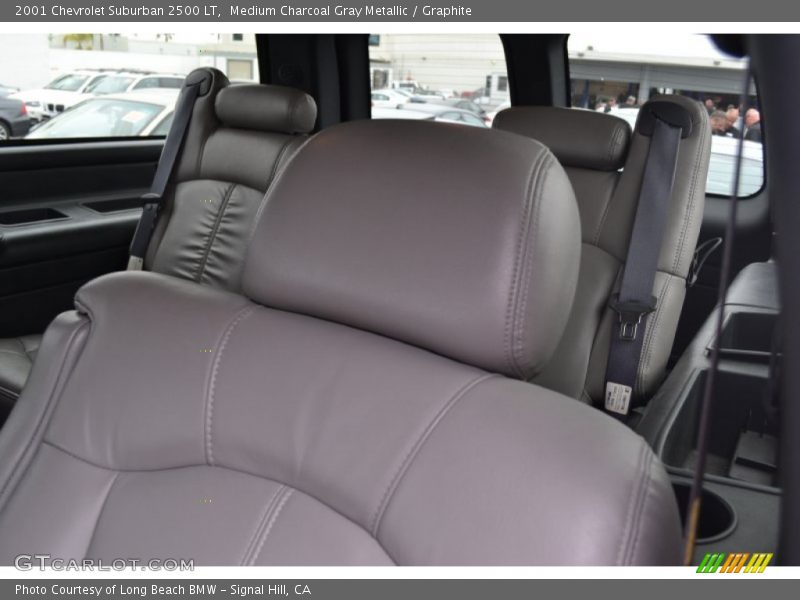  2001 Suburban 2500 LT Graphite Interior