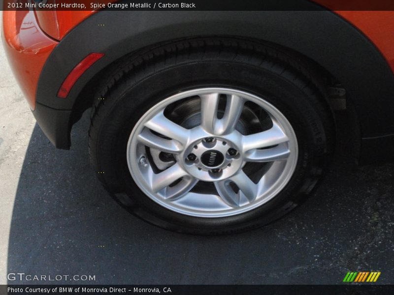 Spice Orange Metallic / Carbon Black 2012 Mini Cooper Hardtop