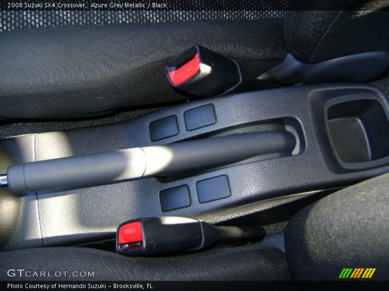 Azure Grey Metallic / Black 2008 Suzuki SX4 Crossover