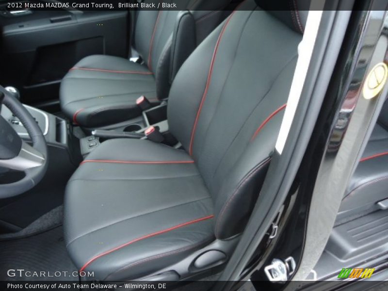 2012 MAZDA5 Grand Touring Black Interior