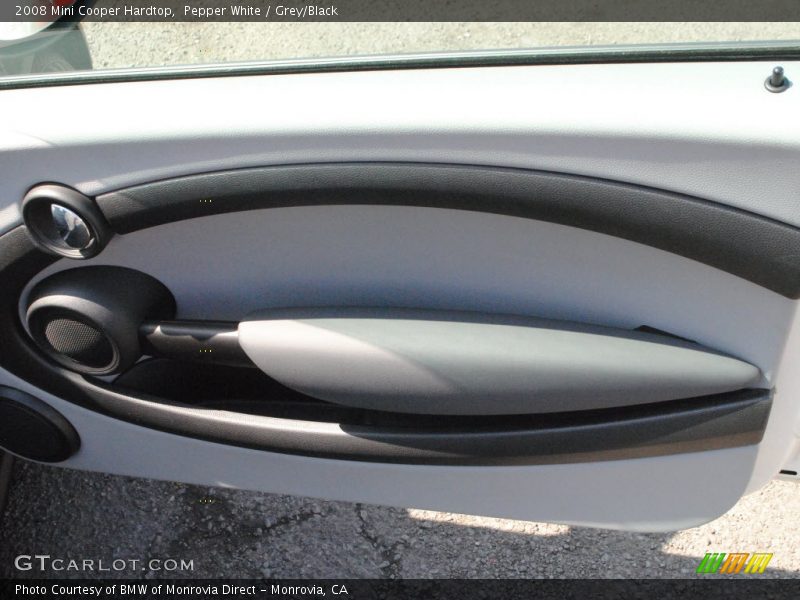 Pepper White / Grey/Black 2008 Mini Cooper Hardtop
