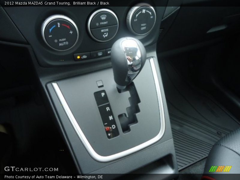  2012 MAZDA5 Grand Touring 5 Speed Sport Automatic Shifter