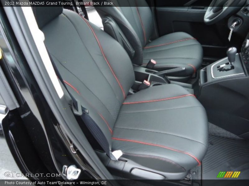  2012 MAZDA5 Grand Touring Black Interior