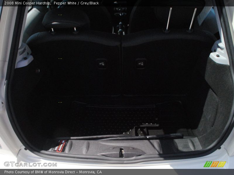 Pepper White / Grey/Black 2008 Mini Cooper Hardtop