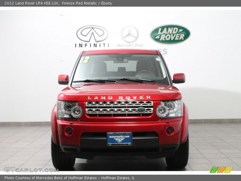 Firenze Red Metallic / Ebony 2012 Land Rover LR4 HSE LUX