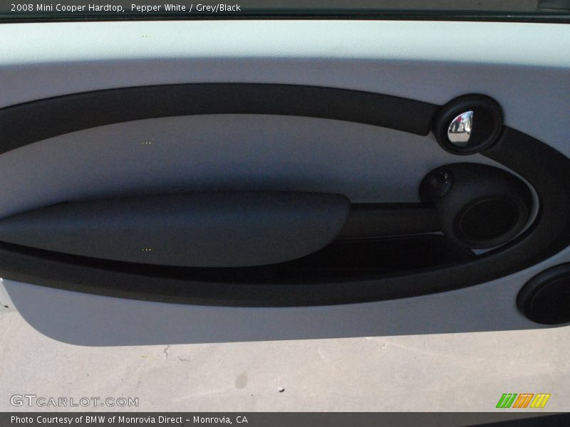 Pepper White / Grey/Black 2008 Mini Cooper Hardtop