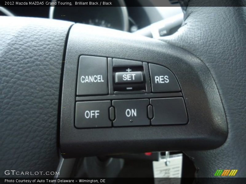 Controls of 2012 MAZDA5 Grand Touring