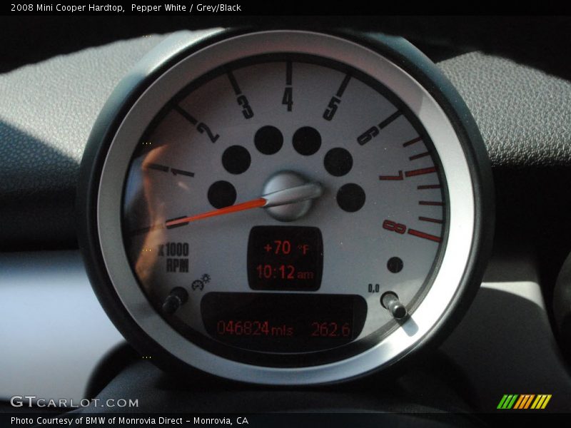 Pepper White / Grey/Black 2008 Mini Cooper Hardtop