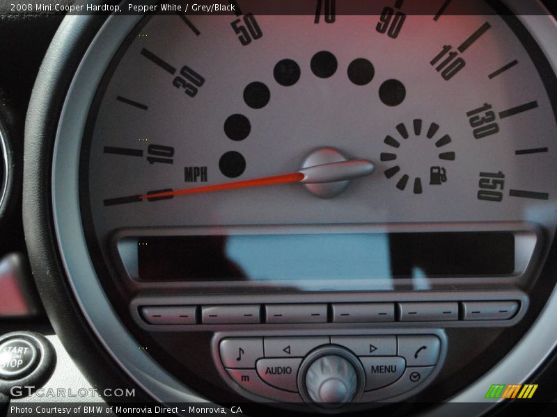 Pepper White / Grey/Black 2008 Mini Cooper Hardtop