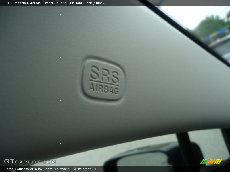 Brilliant Black / Black 2012 Mazda MAZDA5 Grand Touring