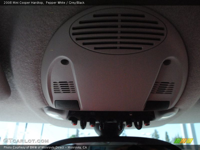 Pepper White / Grey/Black 2008 Mini Cooper Hardtop