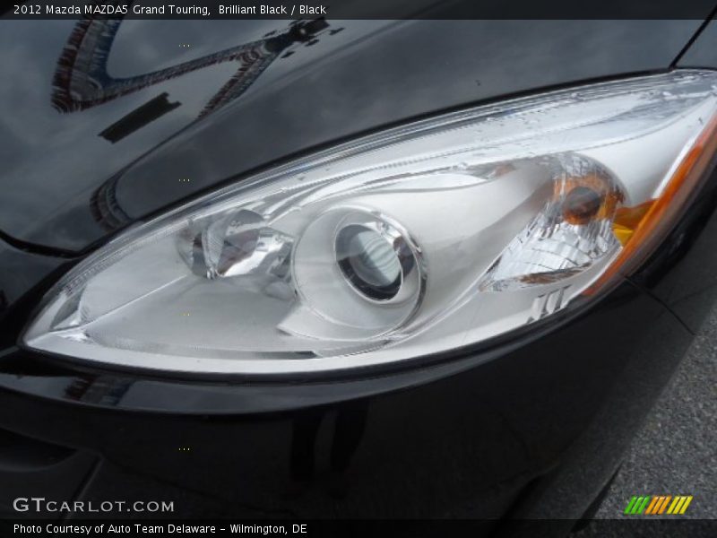 Brilliant Black / Black 2012 Mazda MAZDA5 Grand Touring