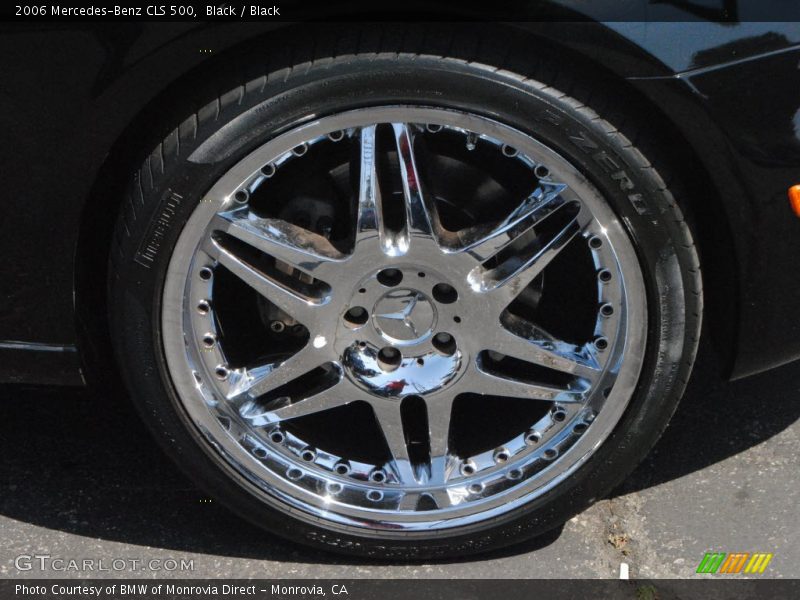 Black / Black 2006 Mercedes-Benz CLS 500