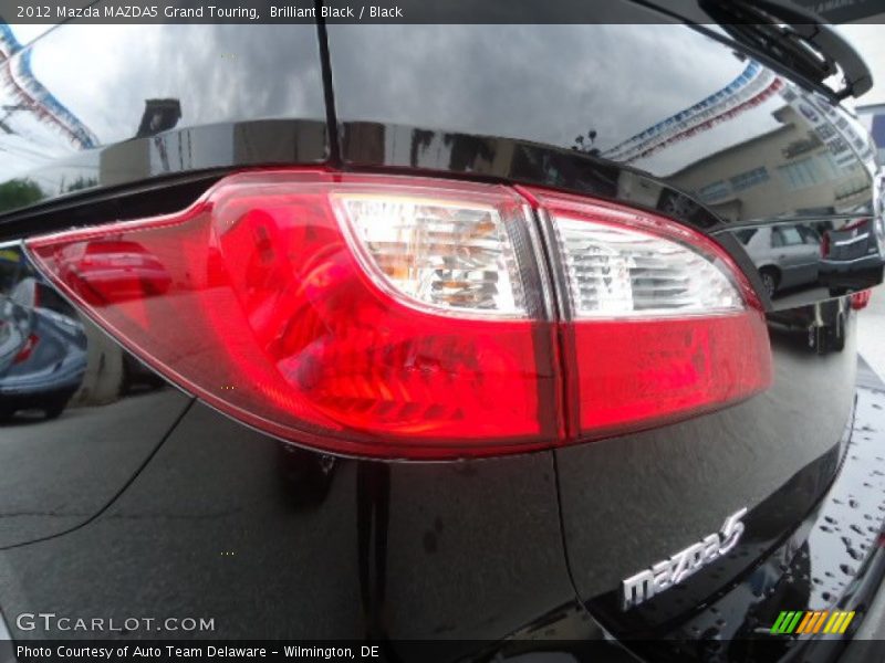 Brilliant Black / Black 2012 Mazda MAZDA5 Grand Touring