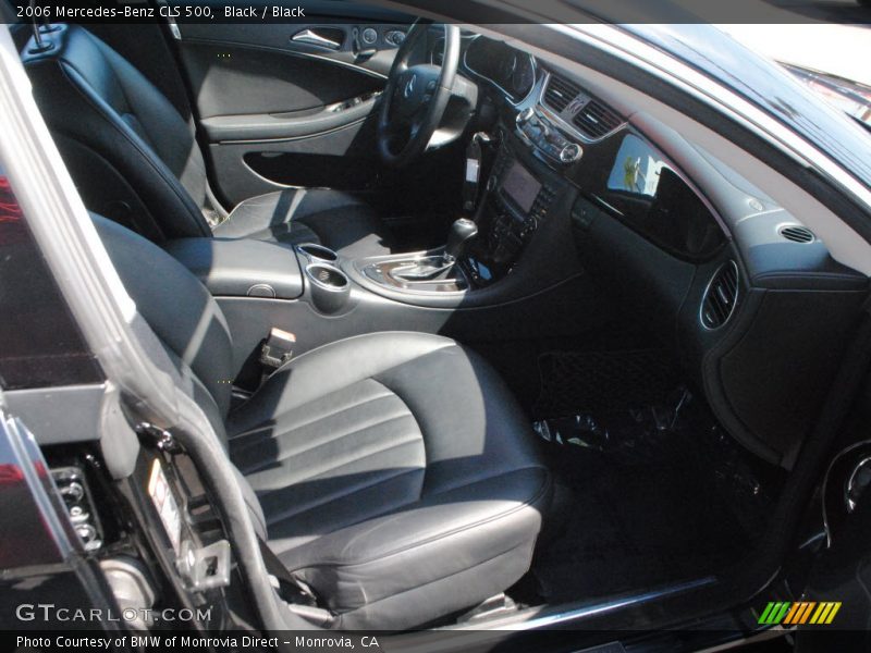 Black / Black 2006 Mercedes-Benz CLS 500