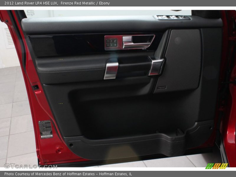 Firenze Red Metallic / Ebony 2012 Land Rover LR4 HSE LUX