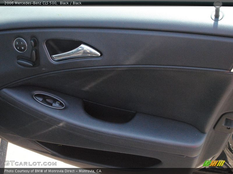 Black / Black 2006 Mercedes-Benz CLS 500
