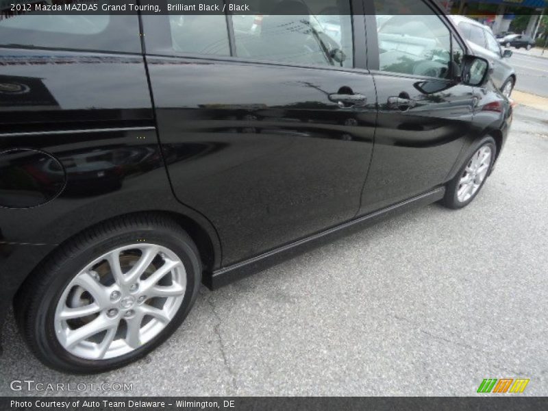 Brilliant Black / Black 2012 Mazda MAZDA5 Grand Touring