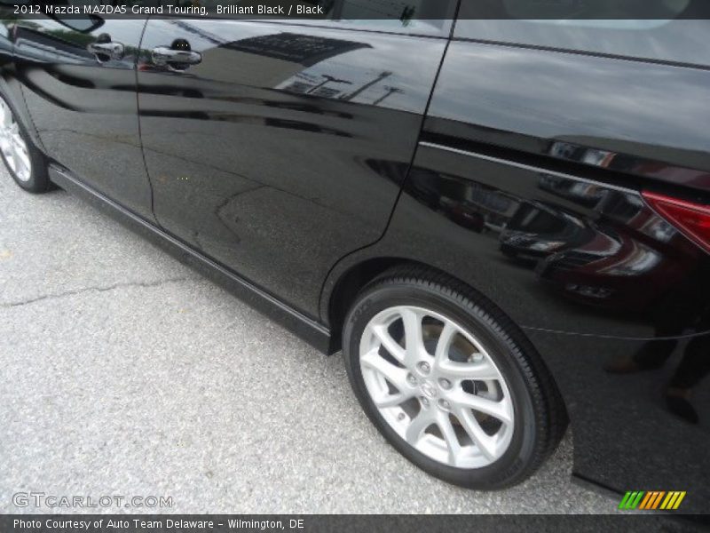Brilliant Black / Black 2012 Mazda MAZDA5 Grand Touring