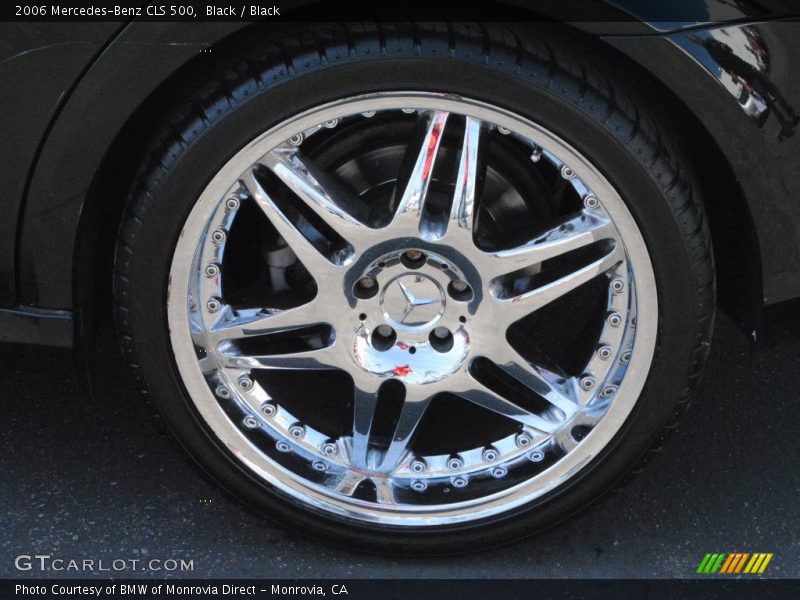 Black / Black 2006 Mercedes-Benz CLS 500