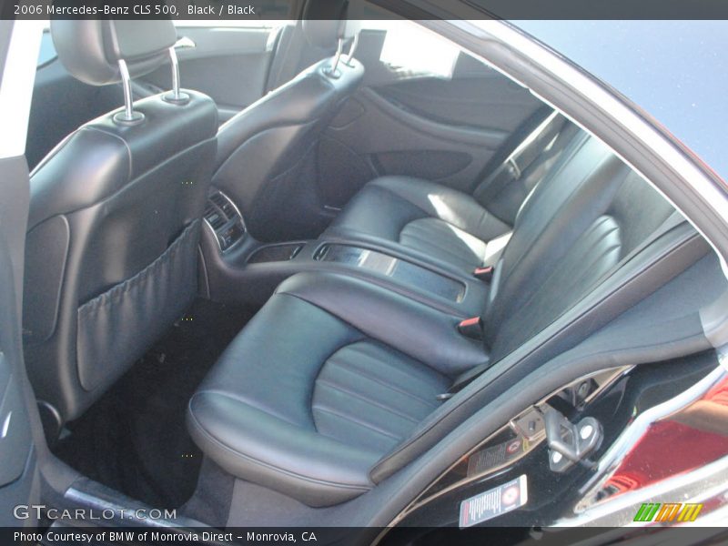 Black / Black 2006 Mercedes-Benz CLS 500