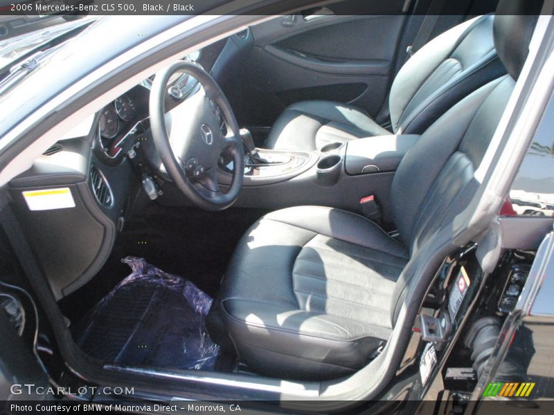 Black / Black 2006 Mercedes-Benz CLS 500