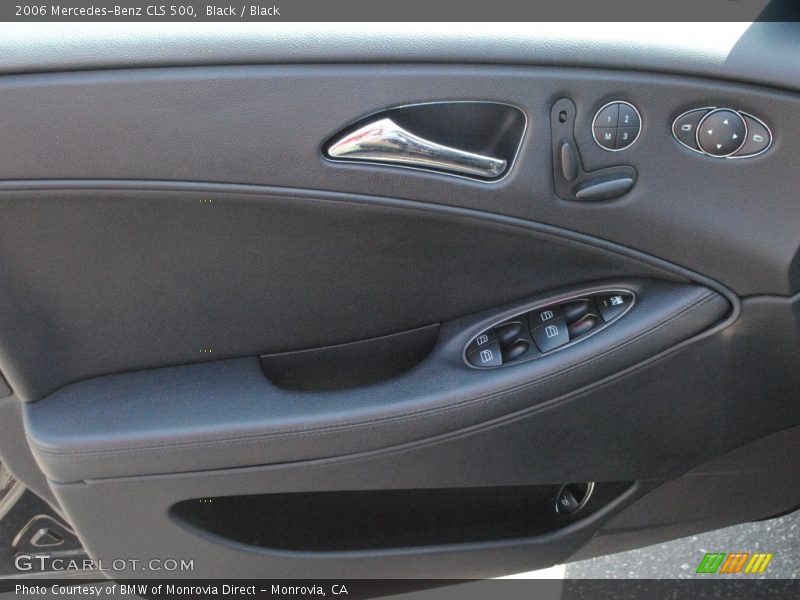 Black / Black 2006 Mercedes-Benz CLS 500
