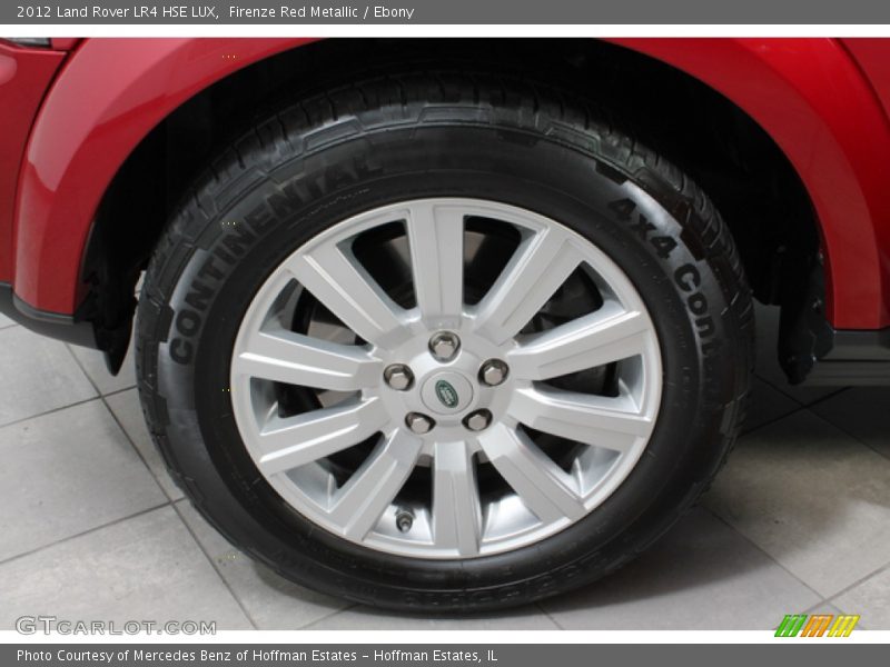Firenze Red Metallic / Ebony 2012 Land Rover LR4 HSE LUX