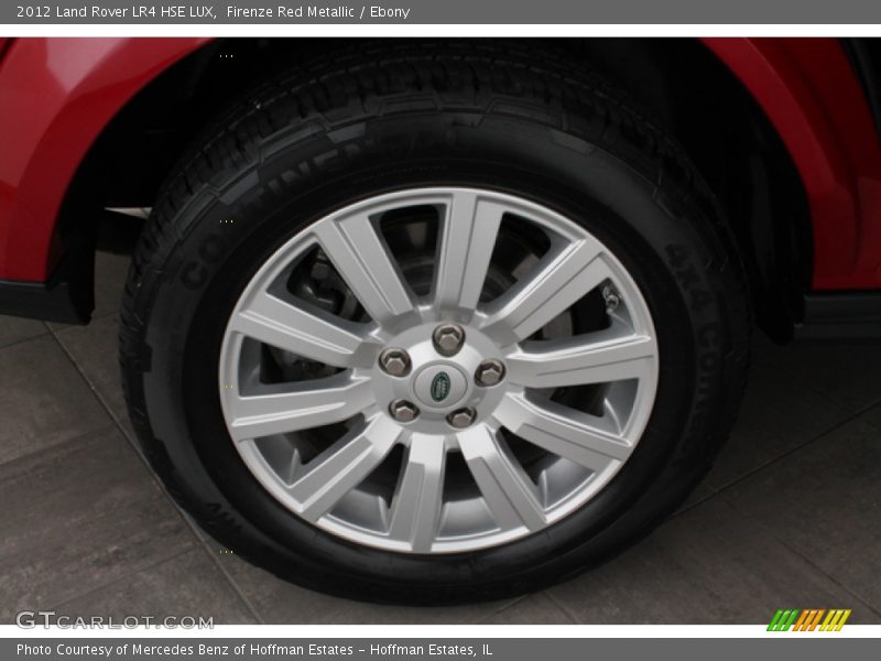 Firenze Red Metallic / Ebony 2012 Land Rover LR4 HSE LUX