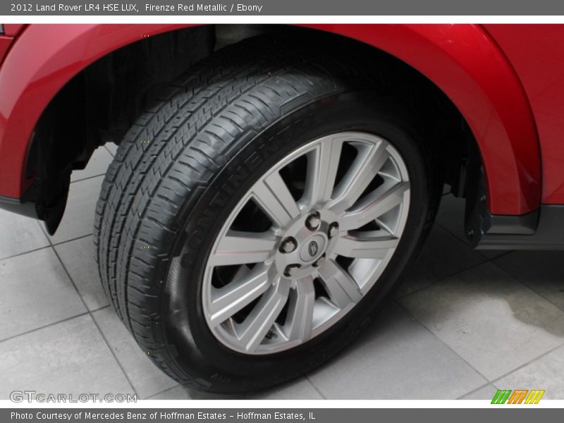 Firenze Red Metallic / Ebony 2012 Land Rover LR4 HSE LUX