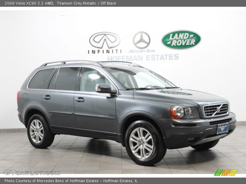 Titanium Grey Metallic / Off Black 2009 Volvo XC90 3.2 AWD