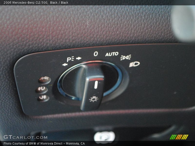 Black / Black 2006 Mercedes-Benz CLS 500