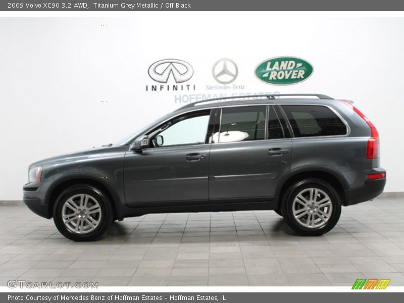Titanium Grey Metallic / Off Black 2009 Volvo XC90 3.2 AWD