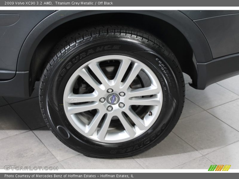 Titanium Grey Metallic / Off Black 2009 Volvo XC90 3.2 AWD
