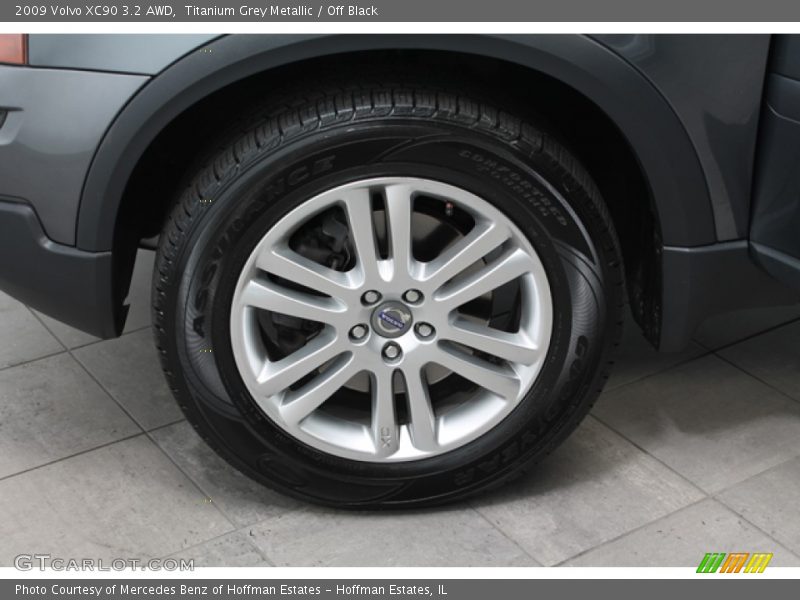 Titanium Grey Metallic / Off Black 2009 Volvo XC90 3.2 AWD