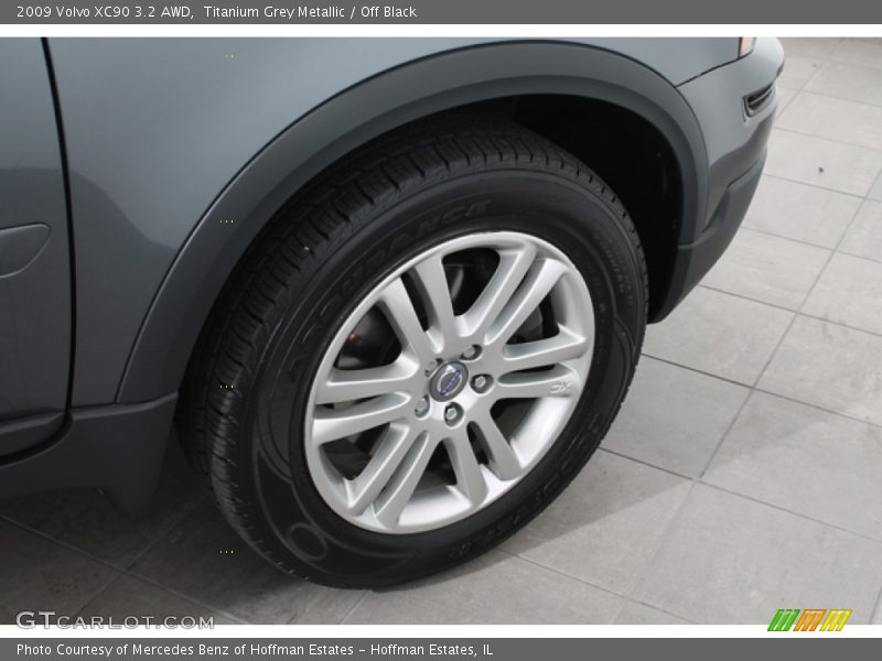 Titanium Grey Metallic / Off Black 2009 Volvo XC90 3.2 AWD