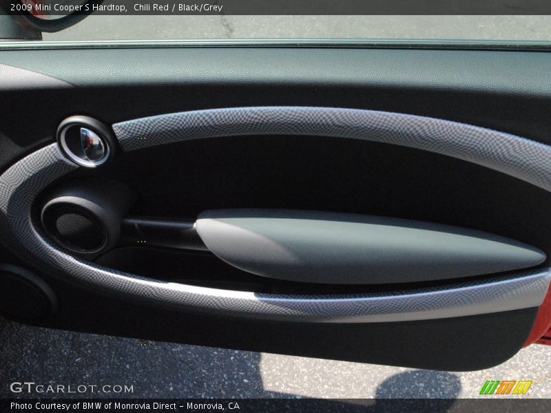 Chili Red / Black/Grey 2009 Mini Cooper S Hardtop