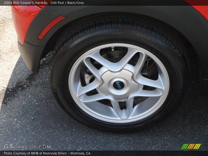 Chili Red / Black/Grey 2009 Mini Cooper S Hardtop