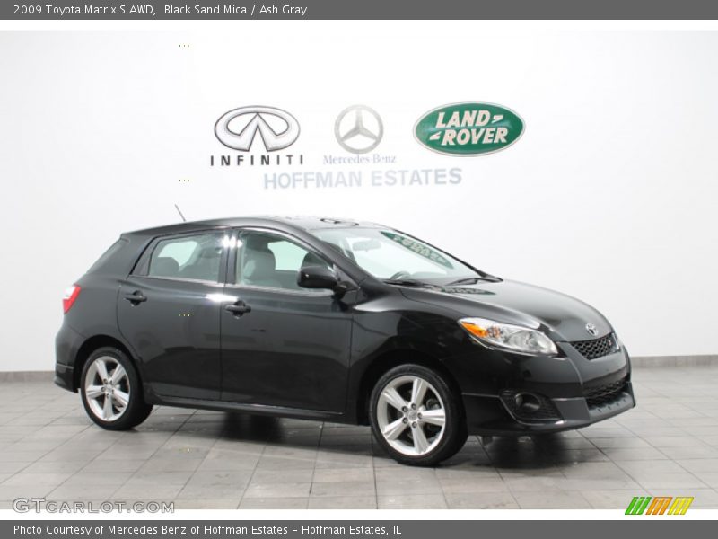 Black Sand Mica / Ash Gray 2009 Toyota Matrix S AWD