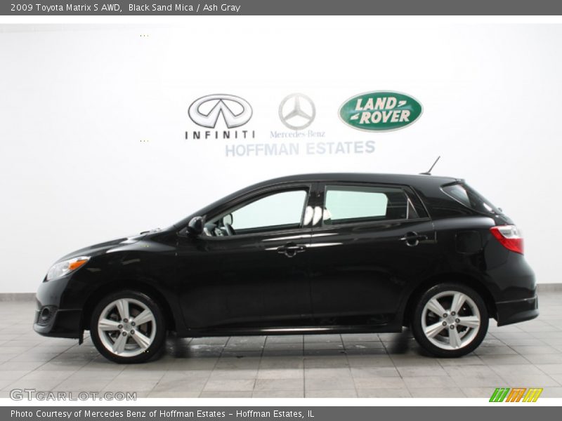 Black Sand Mica / Ash Gray 2009 Toyota Matrix S AWD