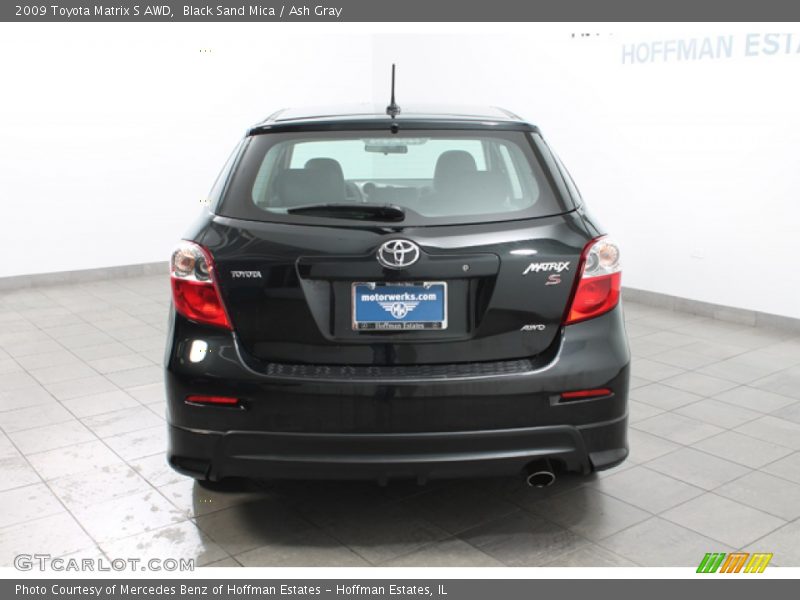Black Sand Mica / Ash Gray 2009 Toyota Matrix S AWD