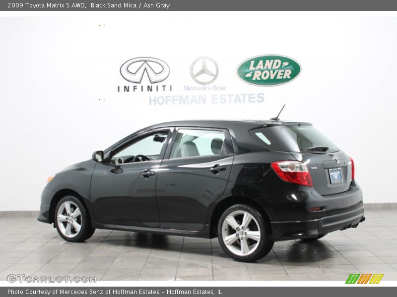 Black Sand Mica / Ash Gray 2009 Toyota Matrix S AWD