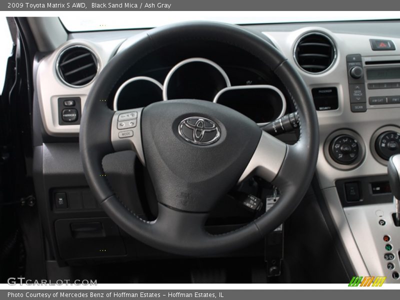 Black Sand Mica / Ash Gray 2009 Toyota Matrix S AWD