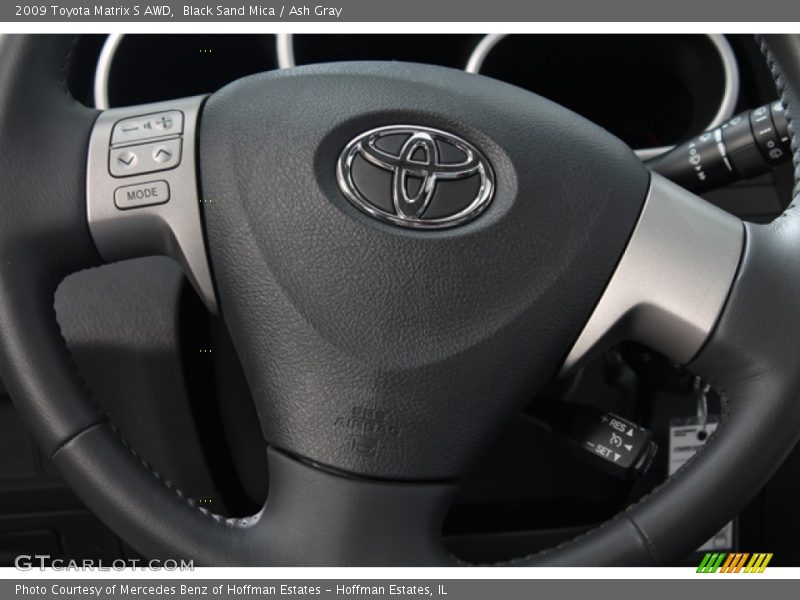 Black Sand Mica / Ash Gray 2009 Toyota Matrix S AWD