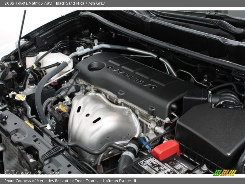 Black Sand Mica / Ash Gray 2009 Toyota Matrix S AWD
