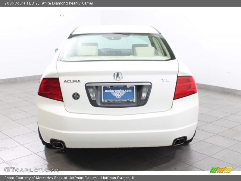 White Diamond Pearl / Camel 2006 Acura TL 3.2