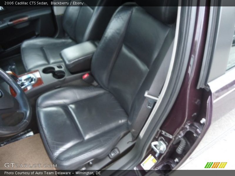 Blackberry / Ebony 2006 Cadillac CTS Sedan