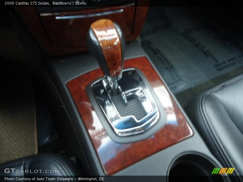 Blackberry / Ebony 2006 Cadillac CTS Sedan