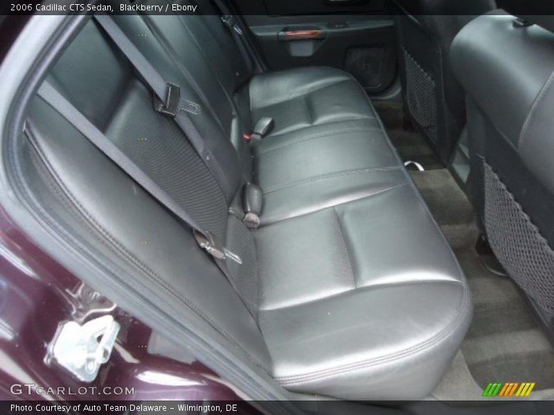 Blackberry / Ebony 2006 Cadillac CTS Sedan