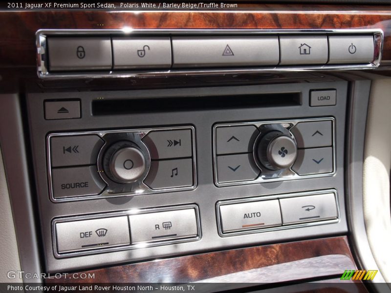 Polaris White / Barley Beige/Truffle Brown 2011 Jaguar XF Premium Sport Sedan